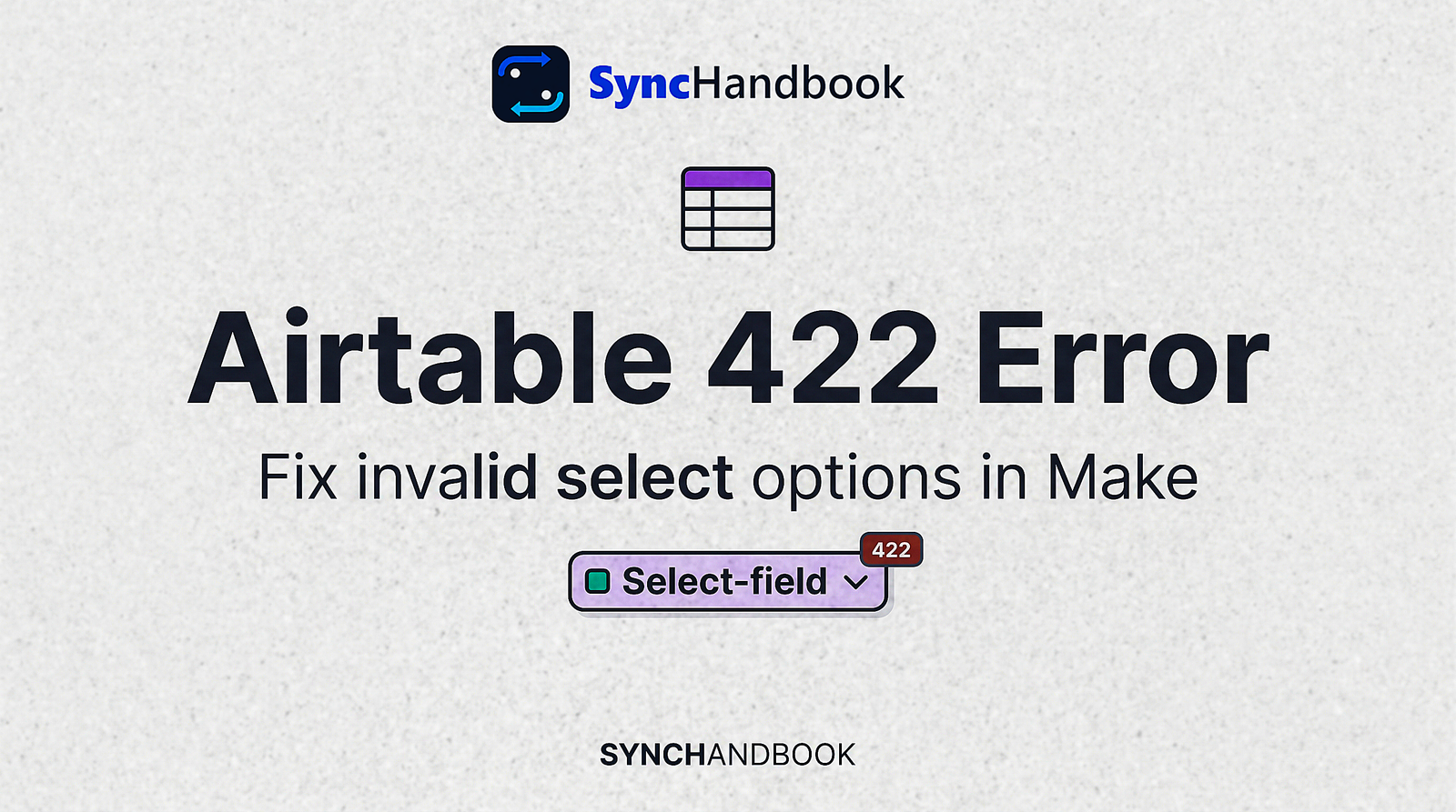 Fix invalid select options before they reach your Airtable record.